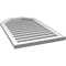Ekena Millwork Octagonal Top Surface Mount PVC Gable Vent w/ 2"W x 1-1/2"P Brickmould Frame, 22"W x 36"H GVPOT22X3602SF - alternate 3